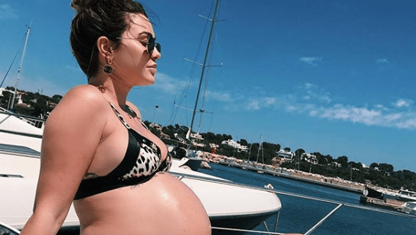 Harriette Harper gives birth to baby boy after ‘barbaric’ 20-hour labour