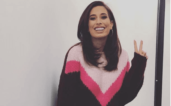 Stacey Solomon spends some quality time with her youngest son upcycling furniture