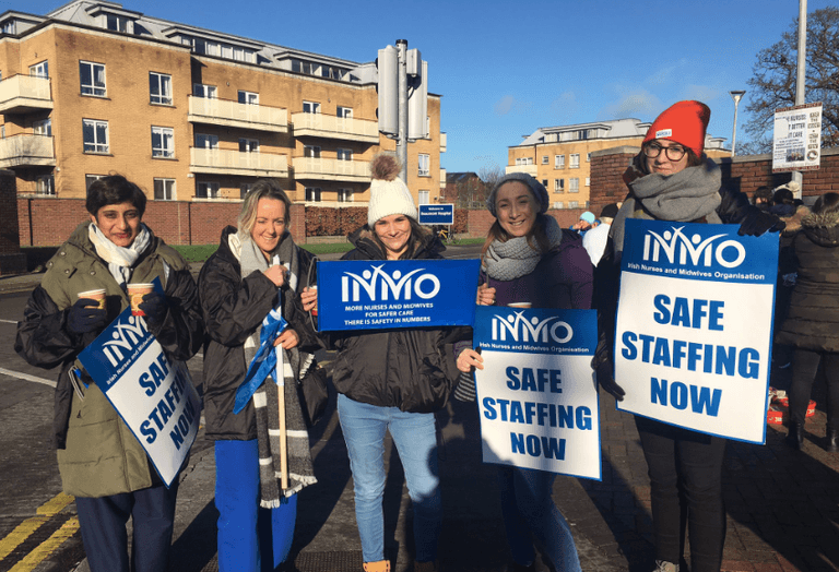 The hashtag #NursesStrike is so powerful it will literally move you to tears