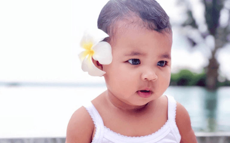 This clip of baby True Thompson giggling will make your ovaries ache