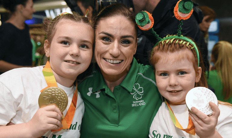 Irish Paralympian Eve McCrystal on the important lesson she wants to teach her daughters