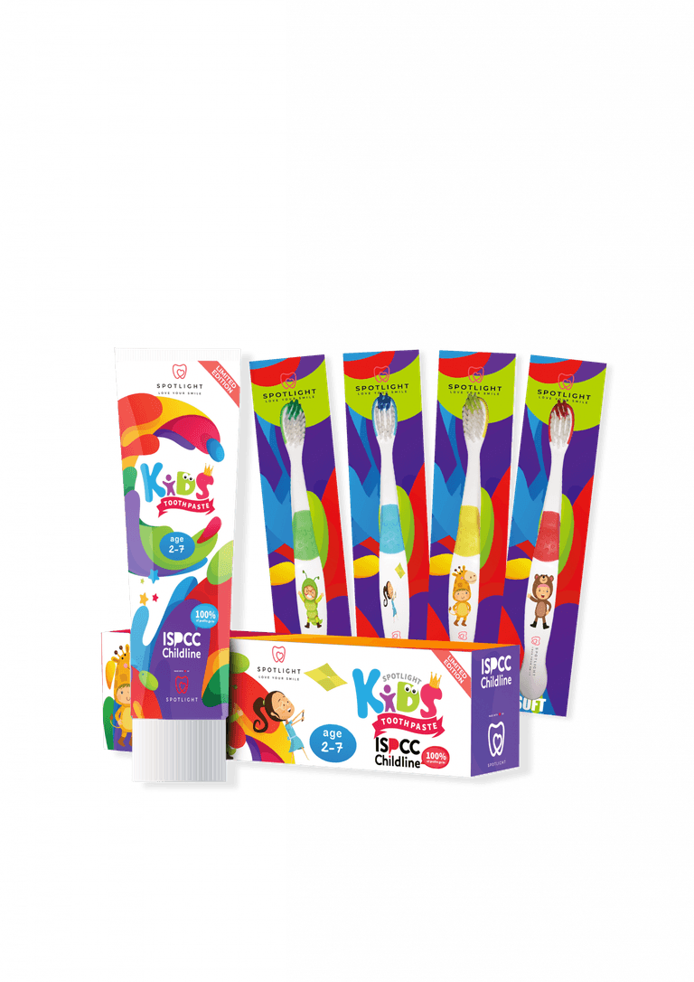 Spotlight limited edition KIDS oral care donates 100 percent of profits to ISPCC