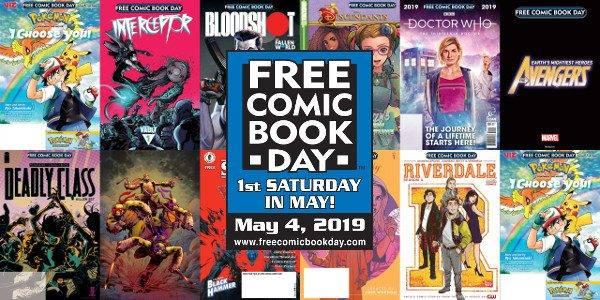 Free Comic Book Day is back this weekend and you won’t want to miss it