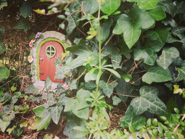 We put a Fairy Door in our back garden and it was for this very special reason