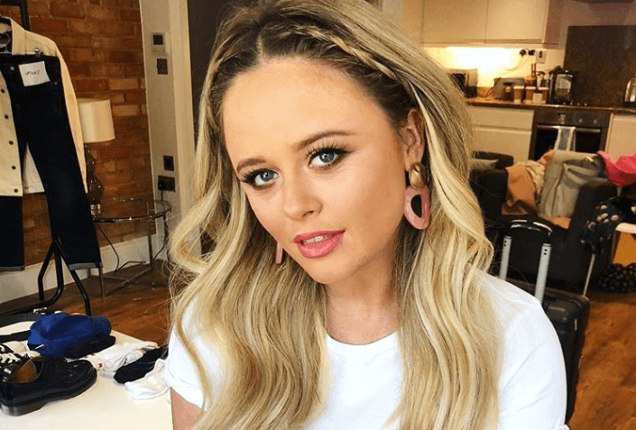 Stunning! Emily Atack shows off a dramatic new hairstyle