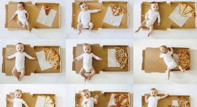 This mum’s creative milestone pictures might be the cutest thing we have ever seen