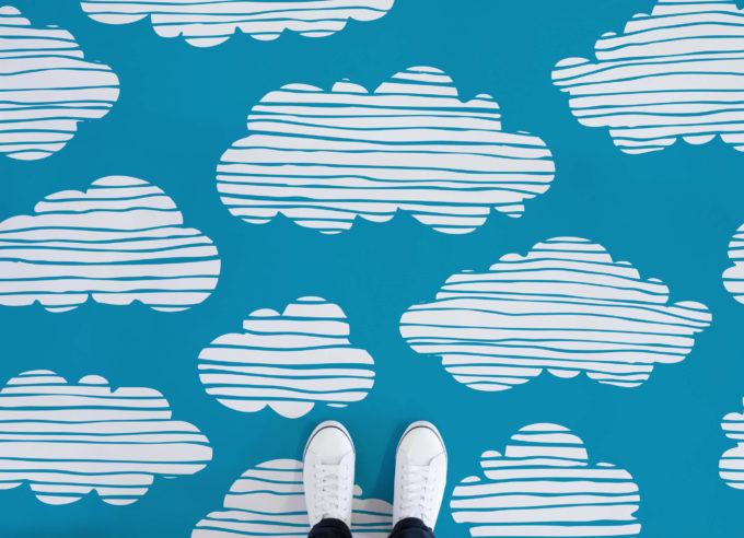 These illustrated kids floors are the perfect way to brighten up an bedroom