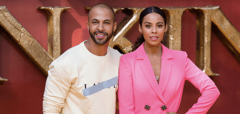Marvin and Rochelle Humes have shared photos of their daughters’ faces for the first time