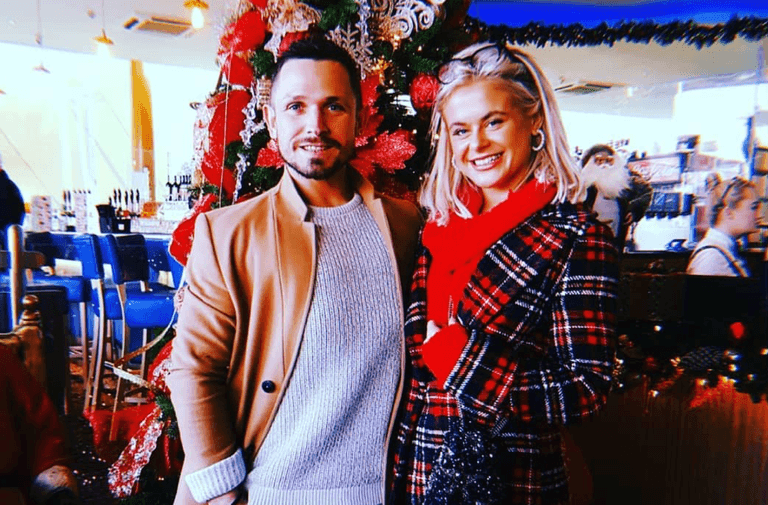 Johnny Ward and former dance partner Emily Barker are officially a couple