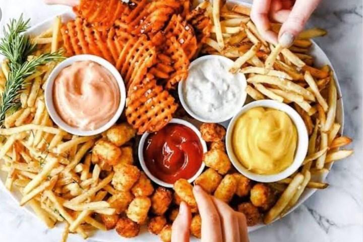 Move over, cheese boards – fries boards are what we’re serving this summer