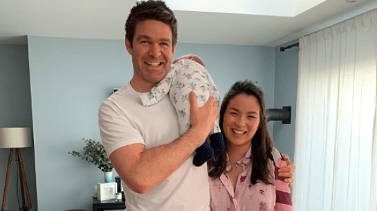 ‘Our gift from Emmeline’ Billy and Lanlih Holland announce birth of baby Matthew