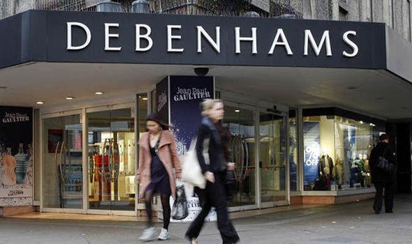 Debenhams is reportedly set to close all its stores in Ireland permanently