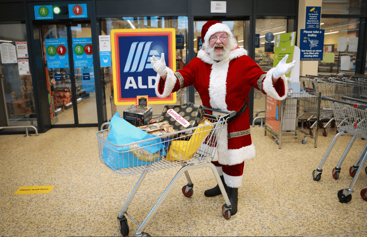Aldi Ireland is giving 100 families the chance to chat with Santa online