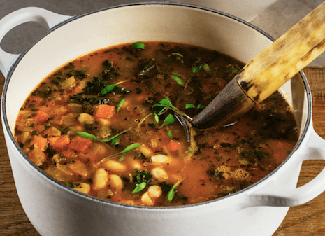 AVOCA’s Tuscan Bean Soup is the perfect thing to cook when the weather is like this