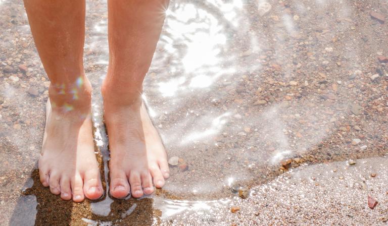 Child near misses upturned needle on beach following rejection of drug injection centre plan
