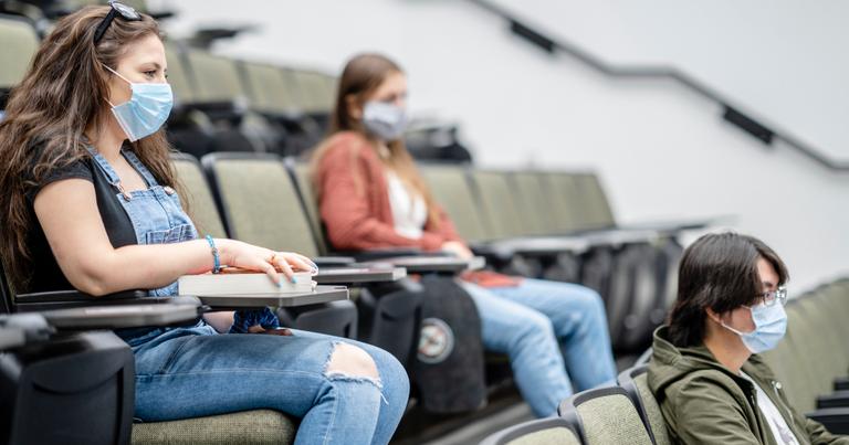 Vaccines won’t be required to access college campuses – but will be to access campus canteens or bars