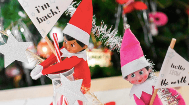 We love this mum’s 5-minute hack for making your Elf on the Shelf moveable