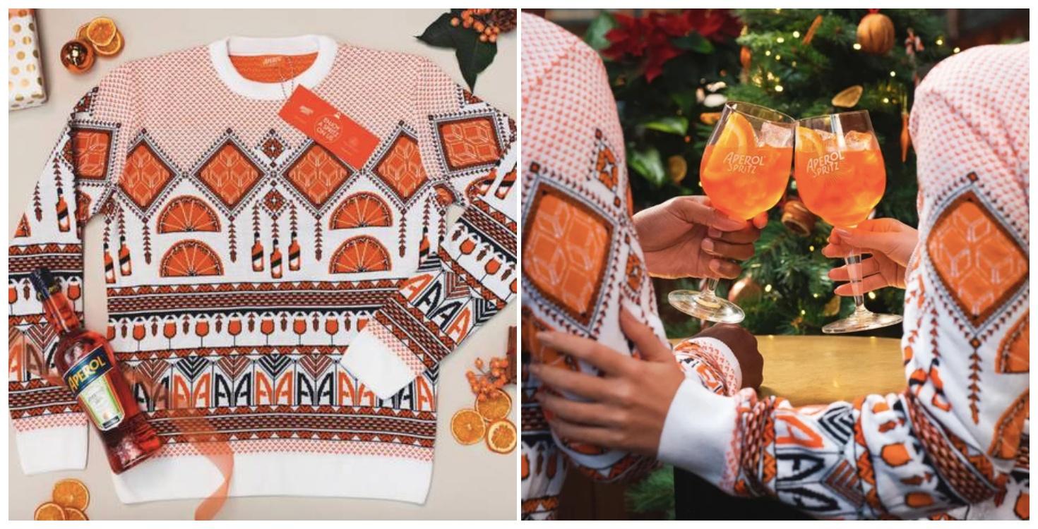 You can now get an Aperol Spritz Christmas jumper – and we predict a sell-out