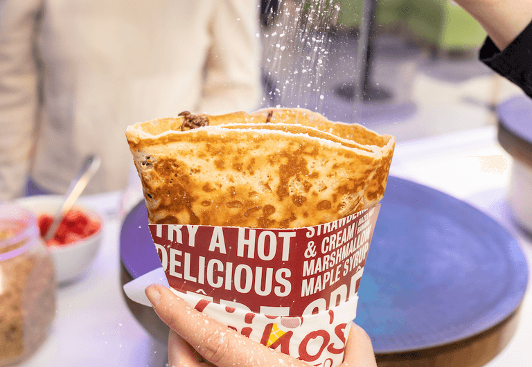 Gino’s Gelato is giving away free crêpes on Pancake Tuesday