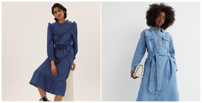 A denim dress is about to become your wardrobe staple for spring 2022