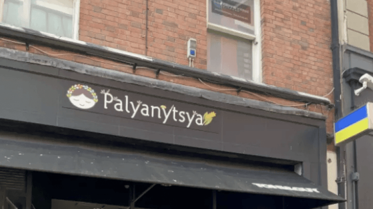 A free shop for Ukrainian refugees has opened in Dublin