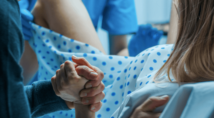 I want my mum with me when I give birth, but my partner won’t allow it