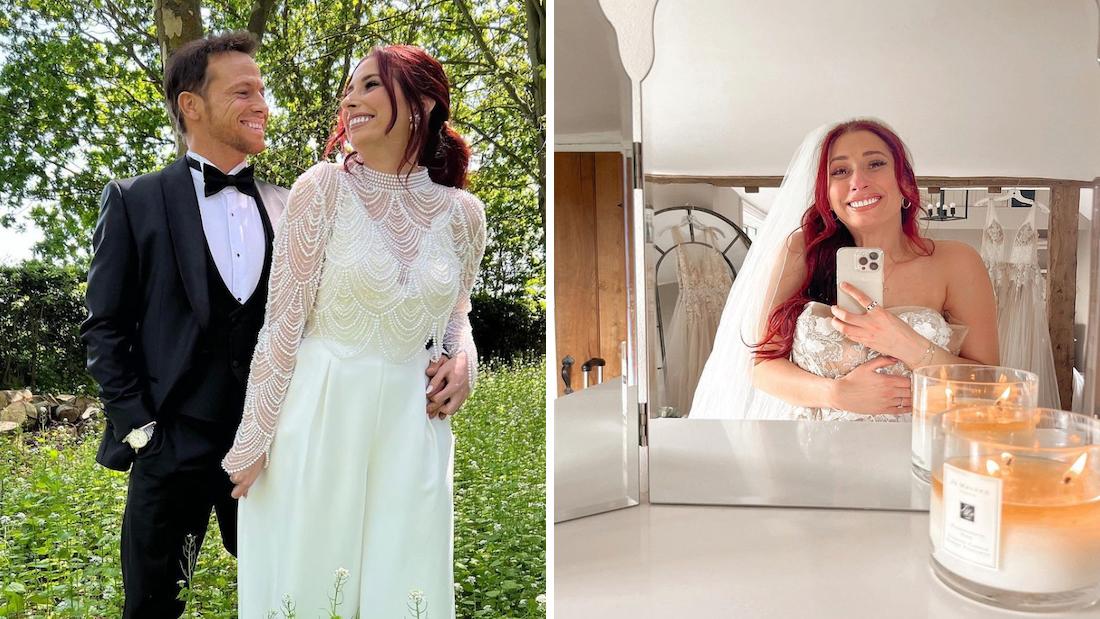 Stacey Solomon and Joe Swash tie the knot at Pickle Cottage