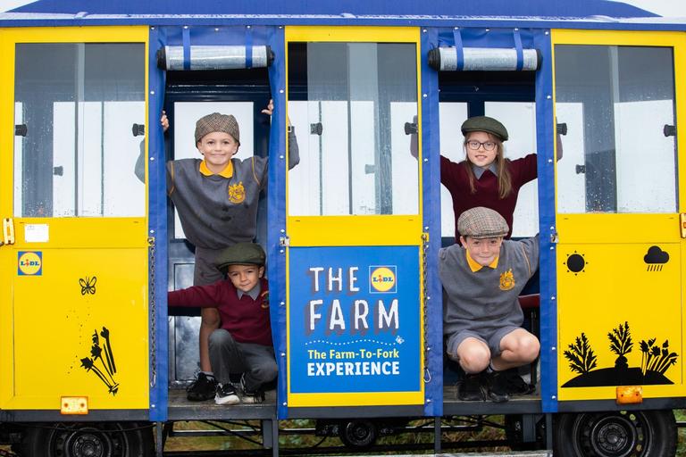 The Lidl Farm has opened for free school tours