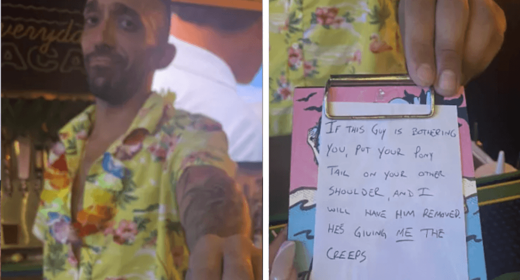 Quick-thinking bartender praised for rescuing woman