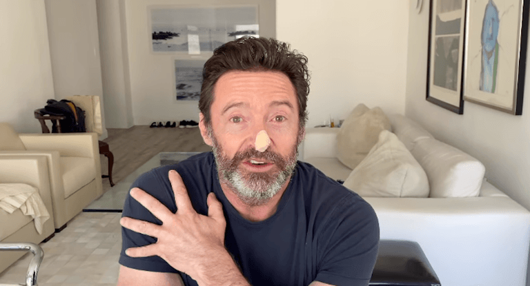 Hugh Jackman shares positive update after skin cancer scare