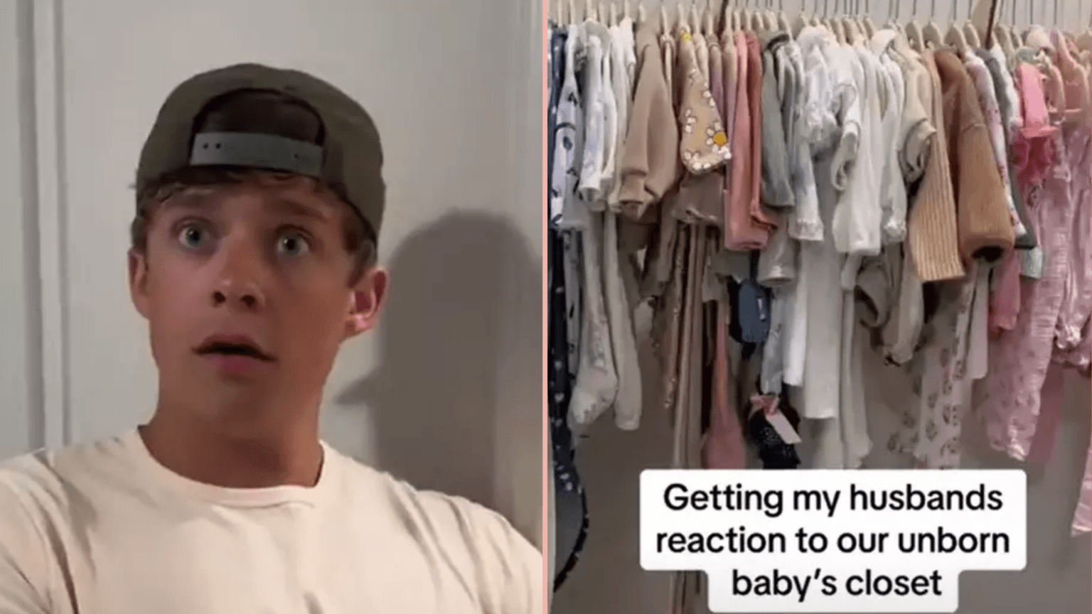 Mum to be has baby’s wardrobe full with 200 outfits at only 15 weeks pregnant