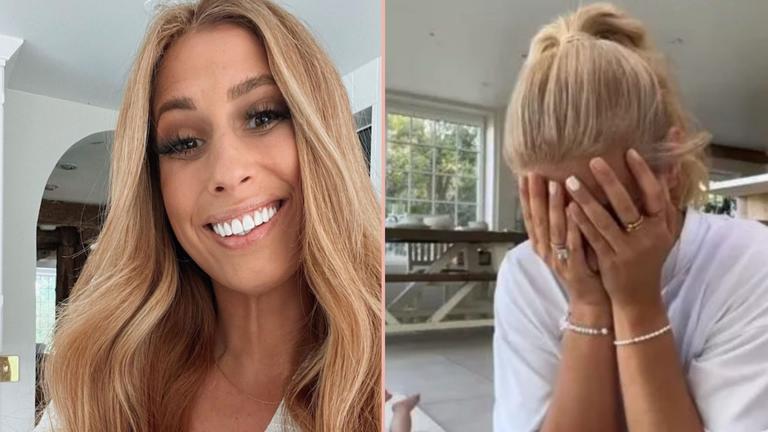 Stacey Solomon left mortified after gym treadmill accident