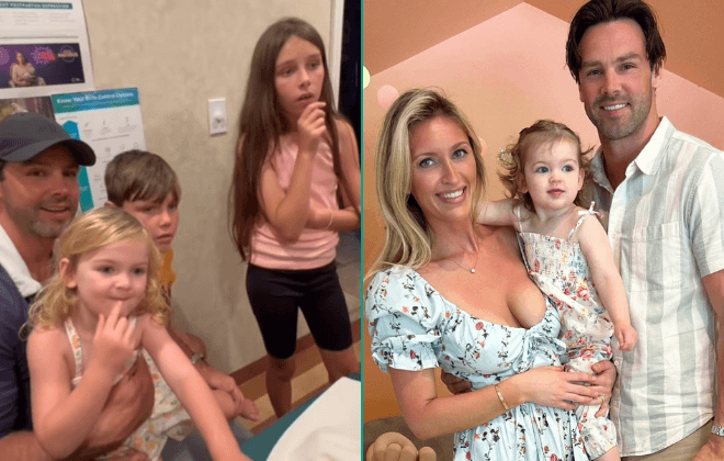 Ben Foden’s children attend stepmum Jackie’s 30-week scan