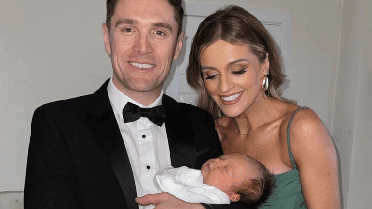 Louise Cooney marks first night out since welcoming baby Jude