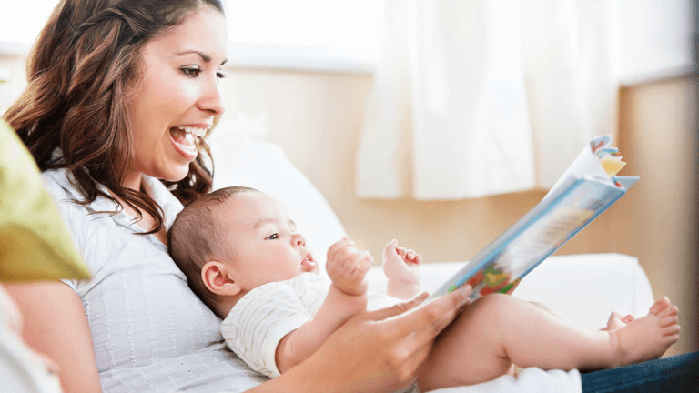 Why reading and singing to your baby can help them learn language