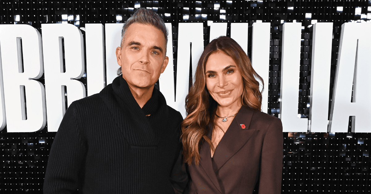 Robbie Williams and Ayda Field have children fly economy and they sit in first class