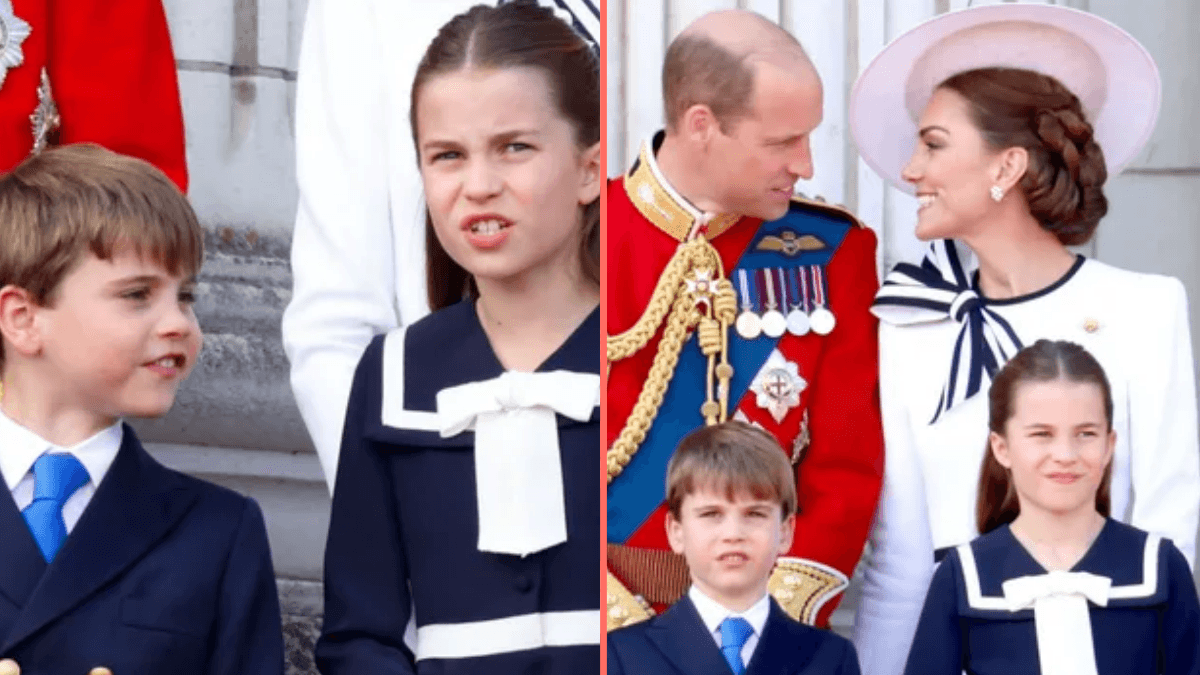 Lip reader reveals Prince Louis’ brutal reply after Princess Charlotte told him off