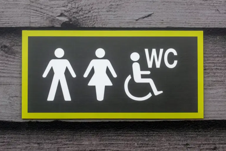 People are only just learning what WC toilet sign actually means