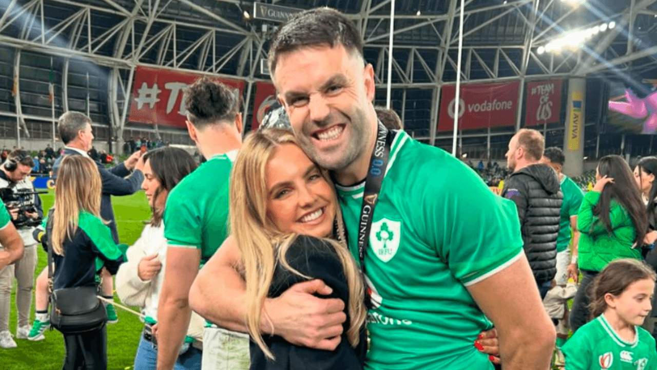 The meaning behind Joanna Cooper and Conor Murray’s newborn’s name