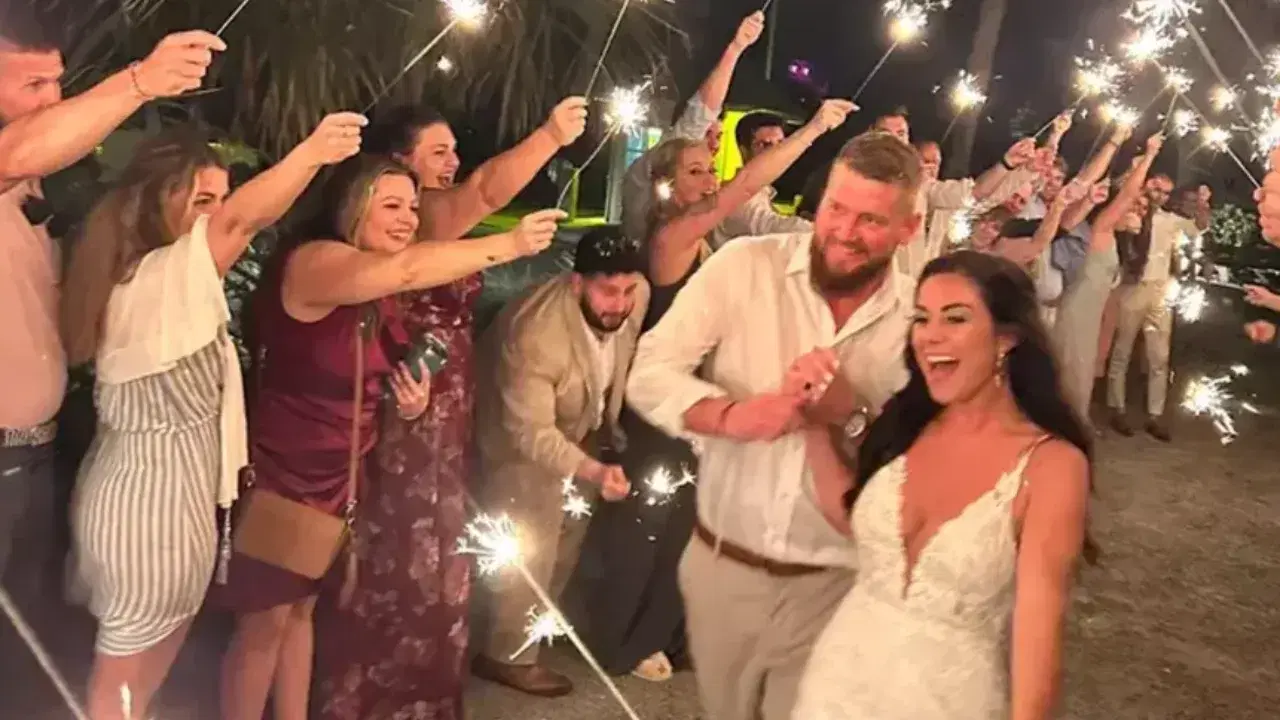 Groom reveals wife’s final words before she was killed by drunk driver on wedding night