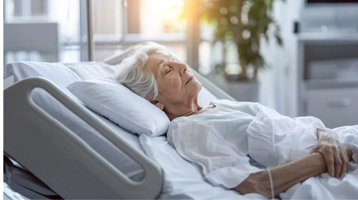 Sound a person makes which means they have just 24 hours left to live