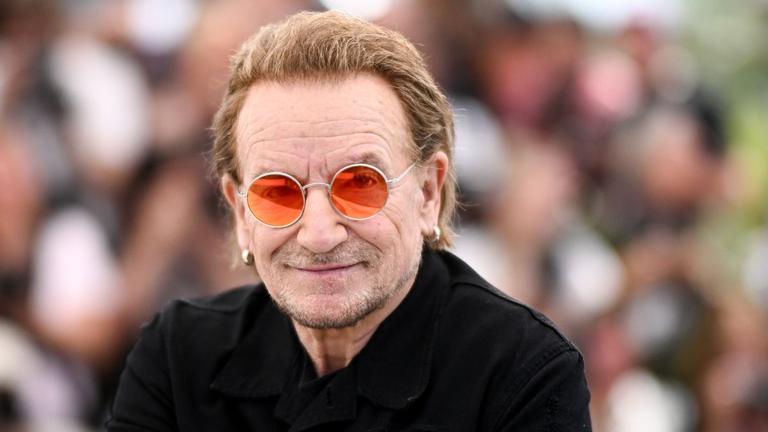 Bono reveals he lived on airline food and instant mash at 14 after his mother died