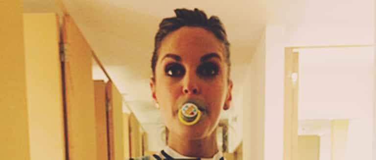Funny mummy: Amy Huberman proves she’s no dummy in spring’s hottest trend Funny mummy: Amy Huberman proves she’s no dummy in spring’s hottest trend