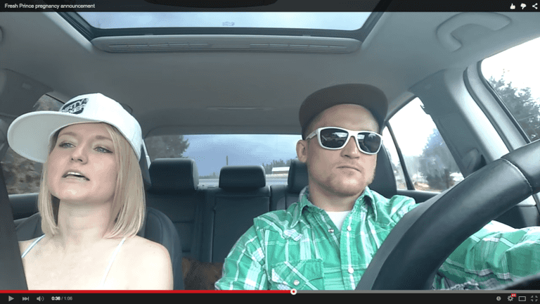 WATCH: This fresh approach to the baby announcement is HILARIOUS WATCH: This fresh approach to the baby announcement is HILARIOUS