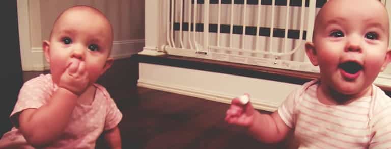 WATCH: Twin babies. One bag of marshmallows. Endless entertainment. WATCH: Twin babies. One bag of marshmallows. Endless entertainment.