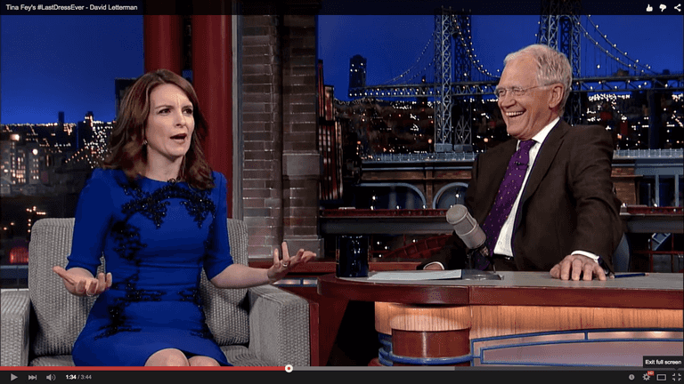 WATCH: Tina Fey officially OWNS flesh coloured Spanx WATCH: Tina Fey officially OWNS flesh coloured Spanx