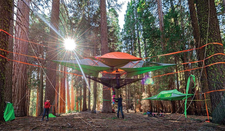 Behold the treehouse tents of your dreams Behold the treehouse tents of your dreams