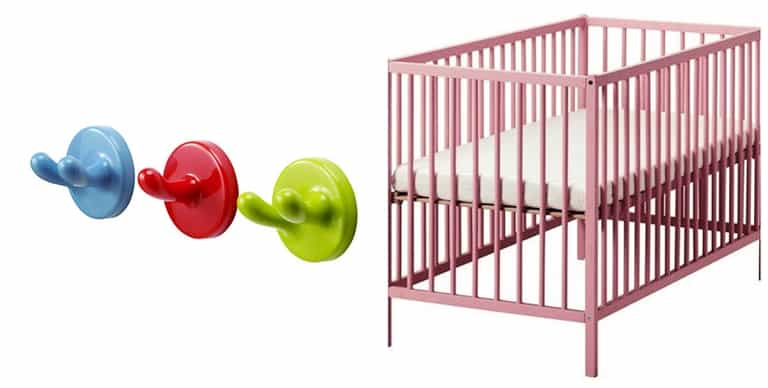 IKEA cot warning: Baby died when pyjamas got caught on hook IKEA cot warning: Baby died when pyjamas got caught on hook