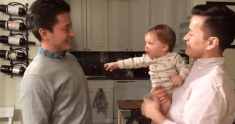 Watch: When Baby Meets Dad’s Identical Twin Watch: When Baby Meets Dad’s Identical Twin