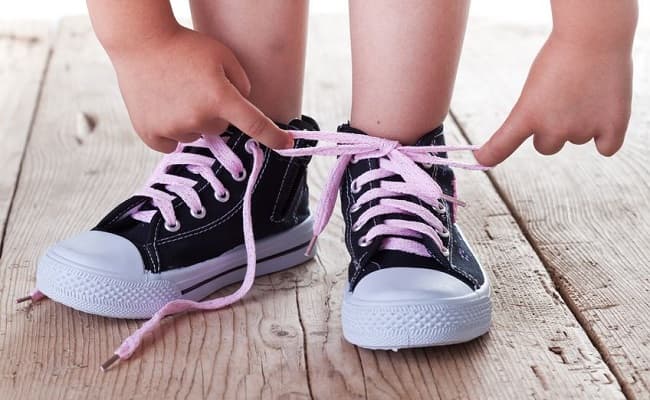 This video will have your child tying their own laces by the end of the day This video will have your child tying their own laces by the end of the day